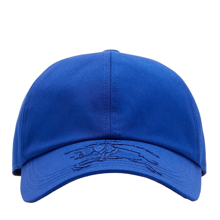 Burberry Equestrian Knight Cotton Blend Baseball Cap