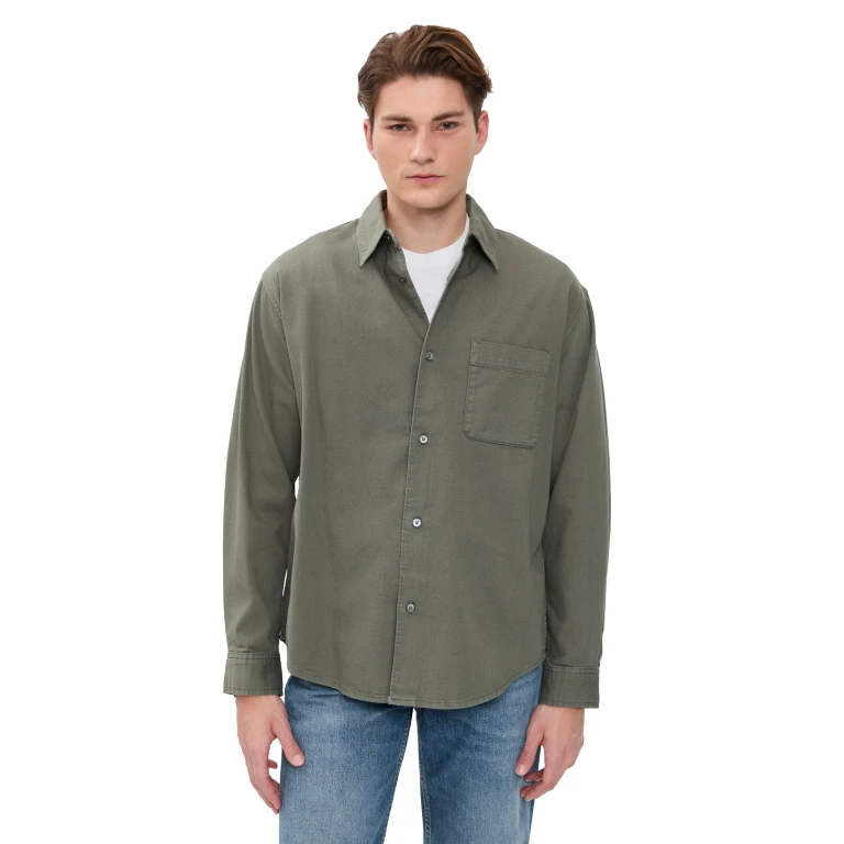 FRAME Modern Shirt Smoky Green S
