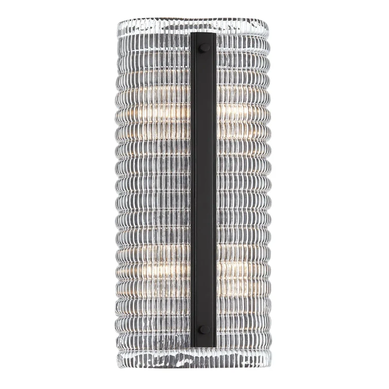 Old Bronze Four Light Wall Sconce from the Athens Collection