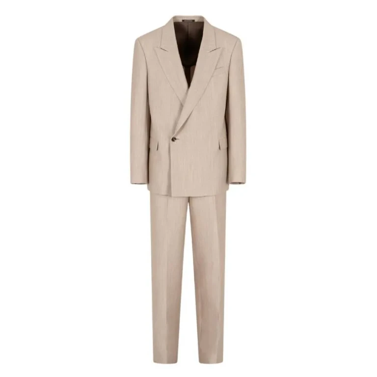 Emporio Armani Loose-Fit Virgin Wool Suit
