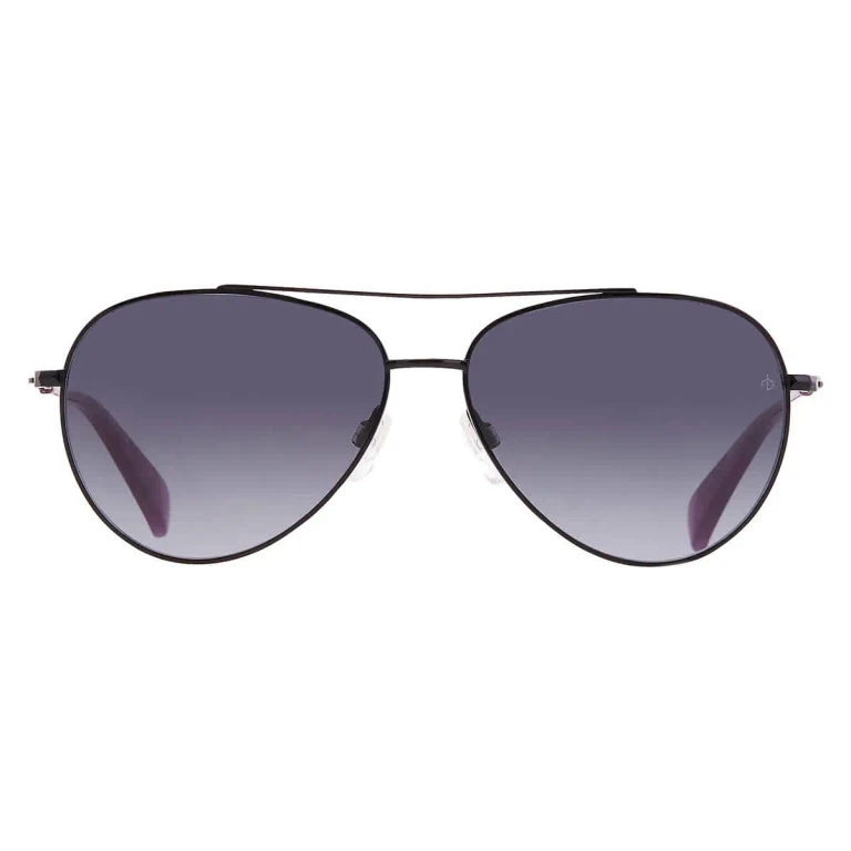 Rag and Bone Grey Gradient Pilot Ladies Sunglasses RNB1064/G/S 0807/9O 58