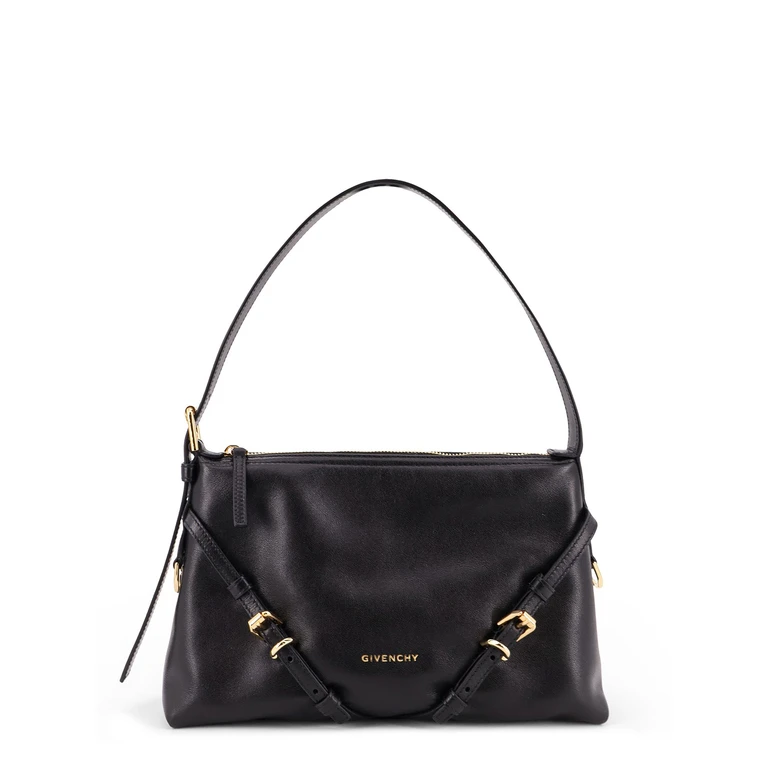 Givenchy Red Leather Mini Voyou Shoulder Bag Darkred Borse A Mano - Women