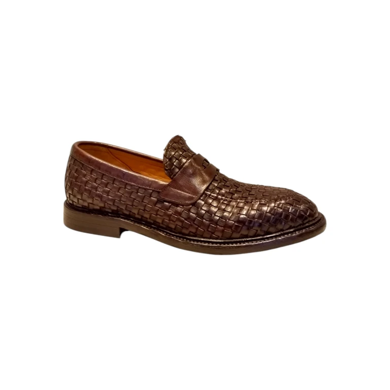 Greengeorge Cuoio Brown Calf Leather Shoe - Men