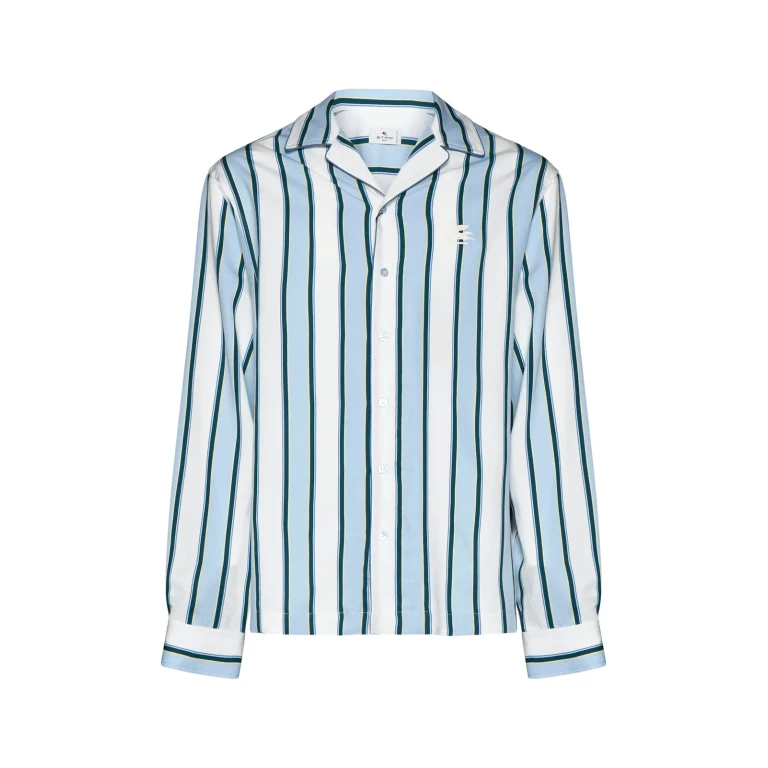 Etro Embroidered Viscose Blend Shirt