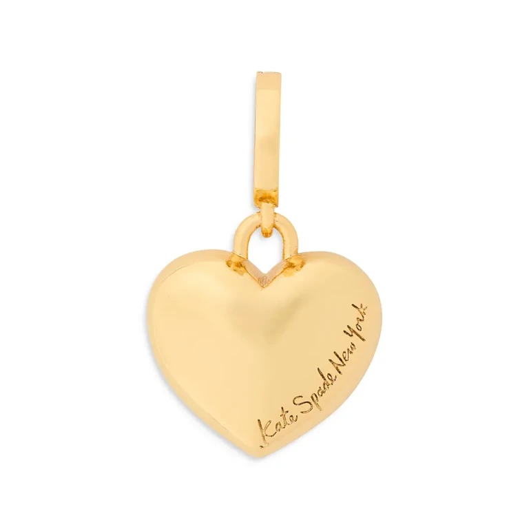 kate spade new york One in a Million Metal Heart Charm