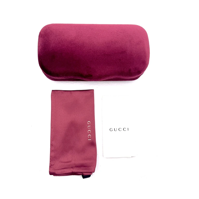 Gucci GG1681S Linea GG Logo 005 Violet Viola Injected Acetate Occhiali Da Sole - Women