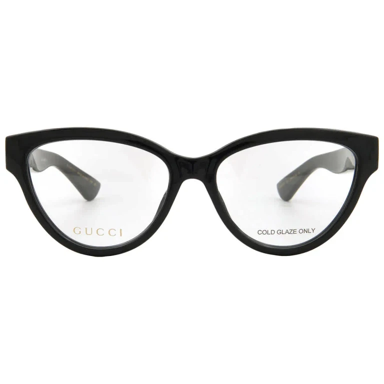 Gucci Demo Cat Eye Ladies Eyeglasses GG1581O 001 55