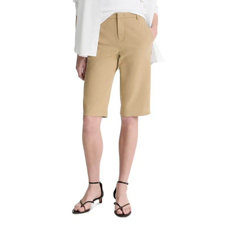 Vince Mid Rise Chino Shorts