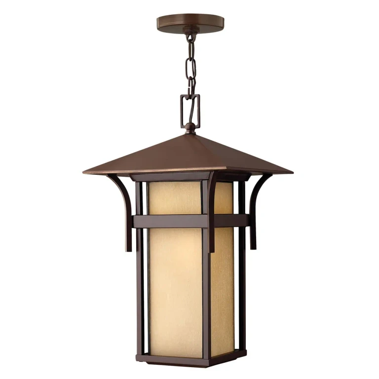 Anchor Bronze LED Hanging Lantern from the Harbor Collection