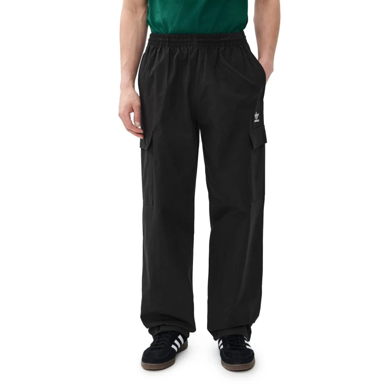 Pantalón tejido Adidas Trefoil Essentials Negro/Blanco XS