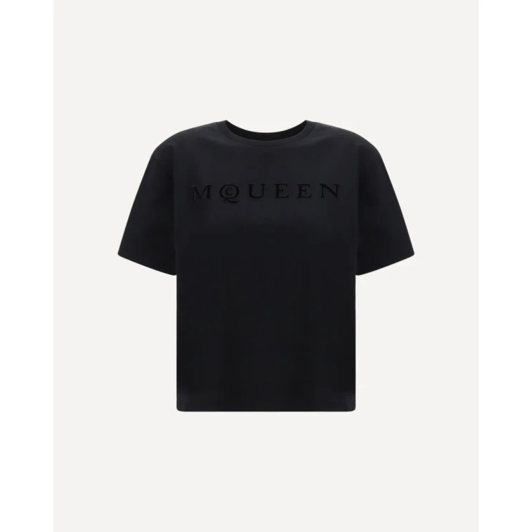 T-shirt con logo Alexander McQueen Donna 40