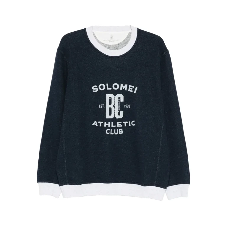 Brunello Cucinelli Graphic Print Sweatshirt