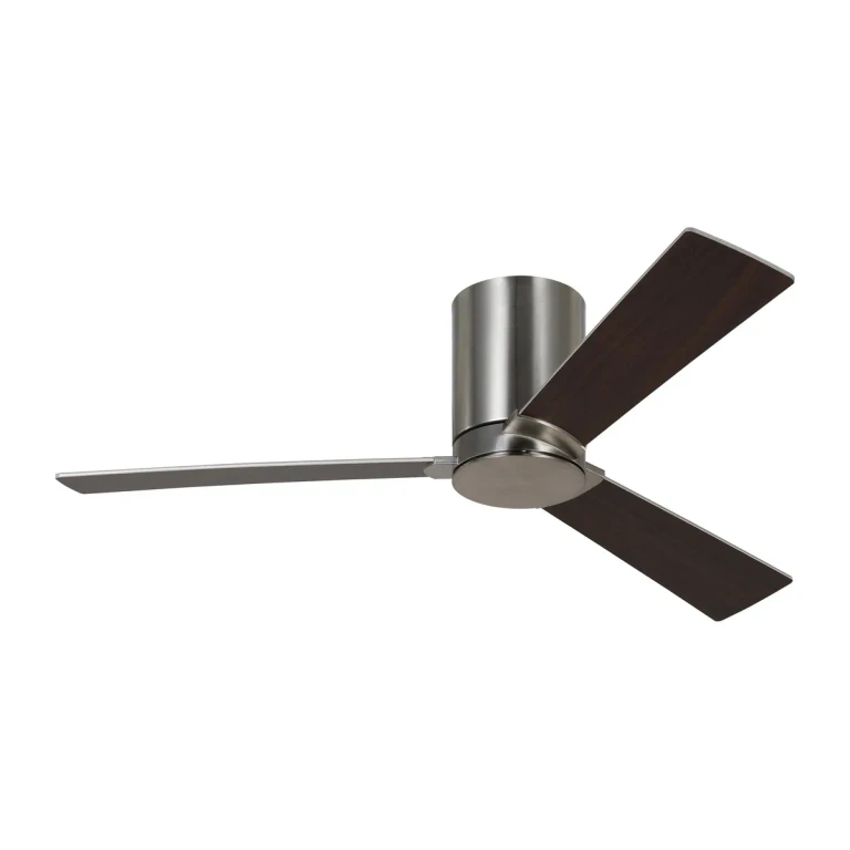 Brushed Steel 44"Ceiling Fan from the Rozzen Collection