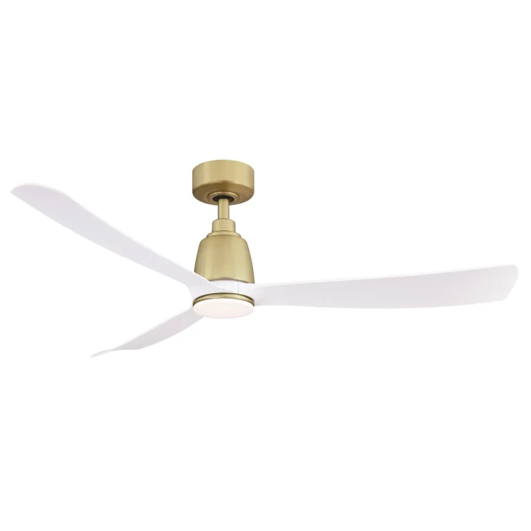 Fanimation Kute 52" Ceiling Fan in Brushed Satin Brass