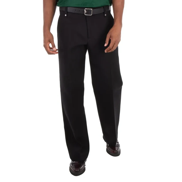 Burberry Wool Blend Tailored Trousers