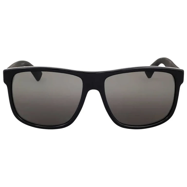 Gucci Grey Square Mens Sunglasses GG0010S 001 58