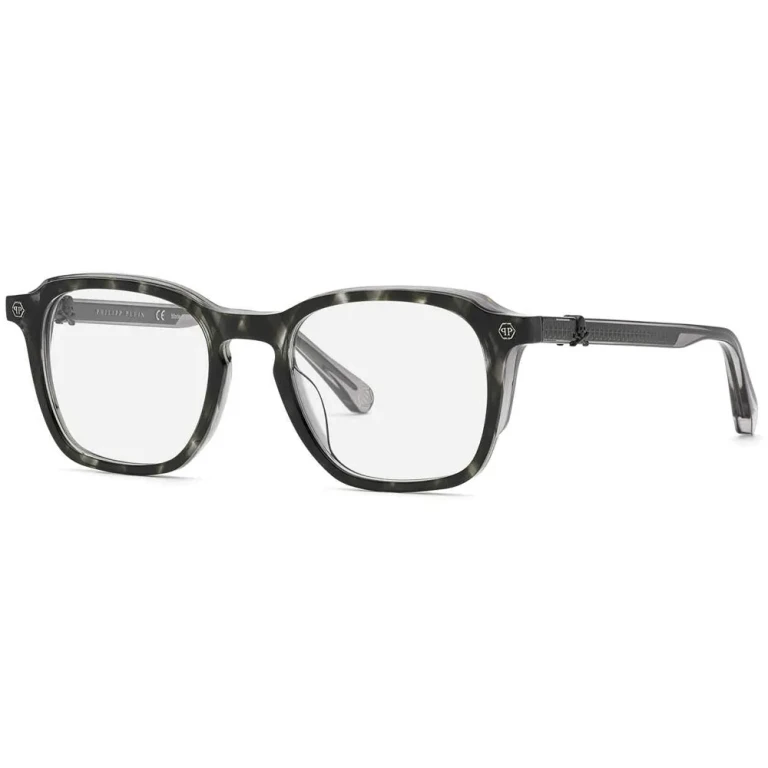 Philipp Plein Demo Square Mens Eyeglasses VPP059V 0AHU 51