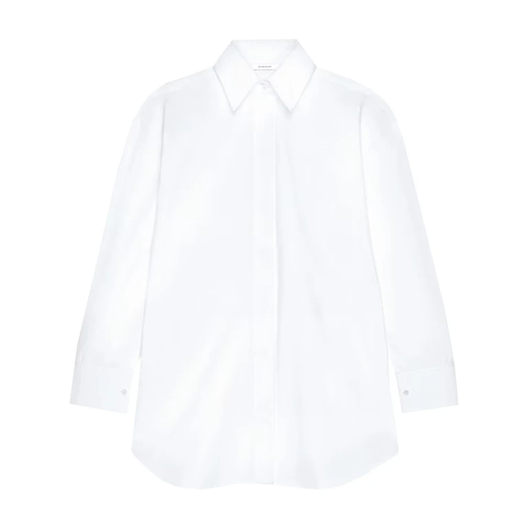 Givenchy Wrapped Long Sleeve Shirt White Camicia - Women