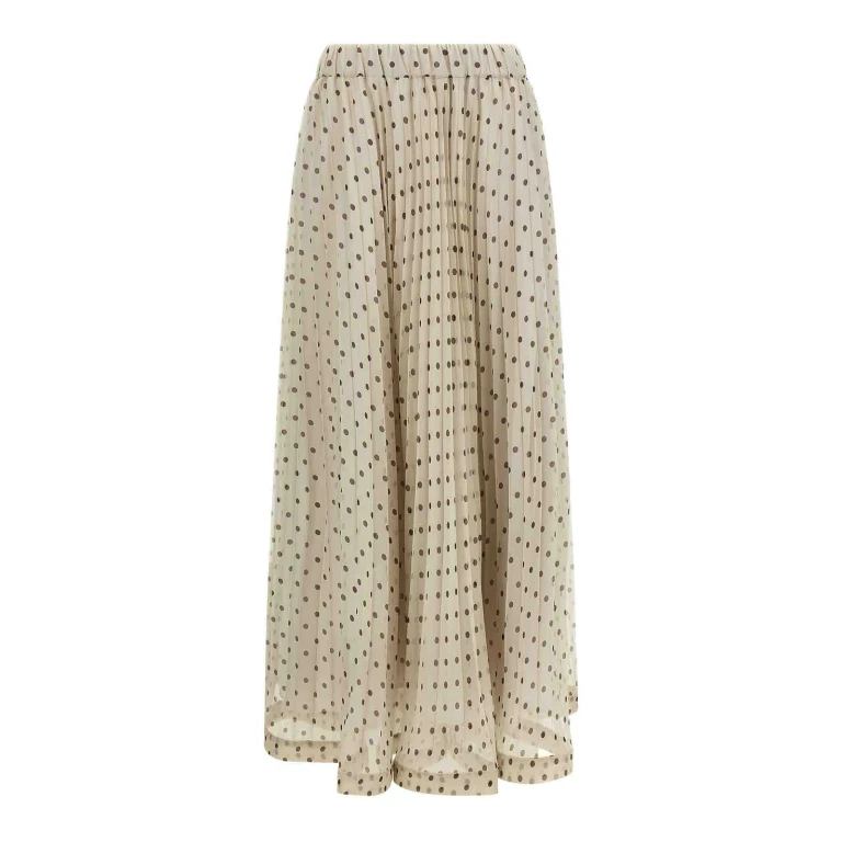 P. A.R. O.S. H. Jupe Midi - Beige