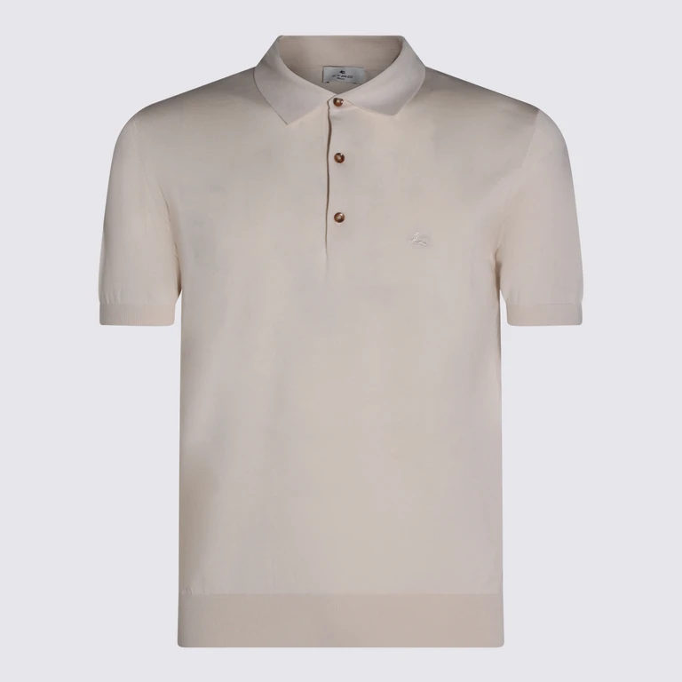 Etro T-shirts and Polos White _100 % Co - Men