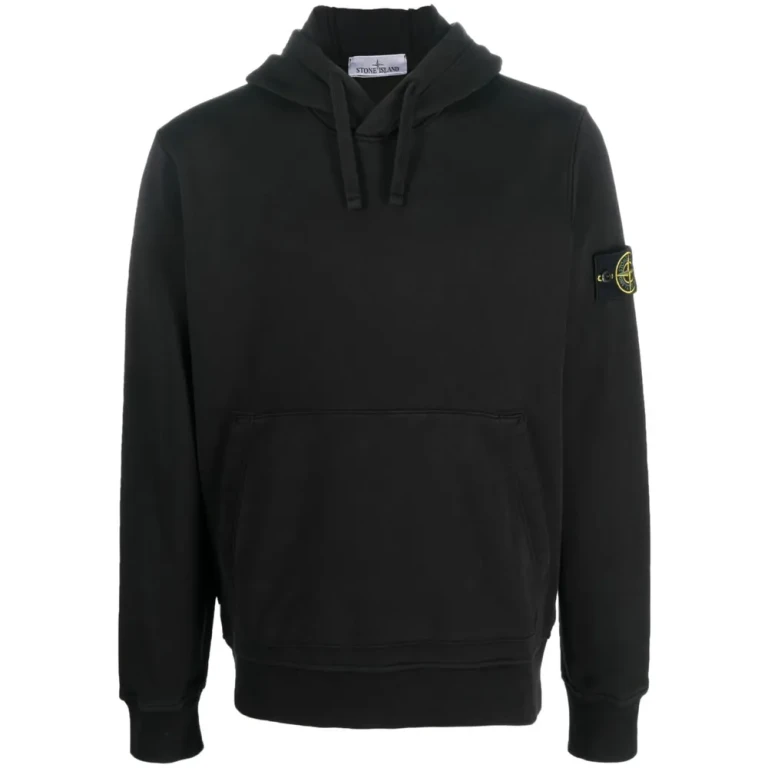 Stone Island Compass-patch Drawstring Hoodie