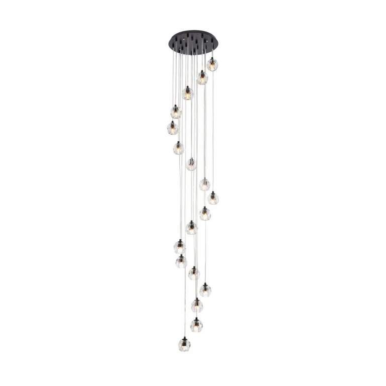 Black LED Pendant from the Eren Collection