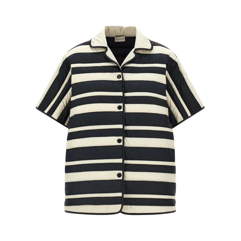 Moncler 条纹翻领衫