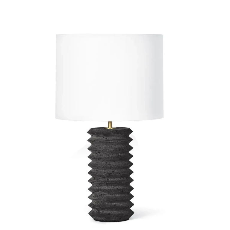 Natural Stone Table Lamp from the Noir Collection