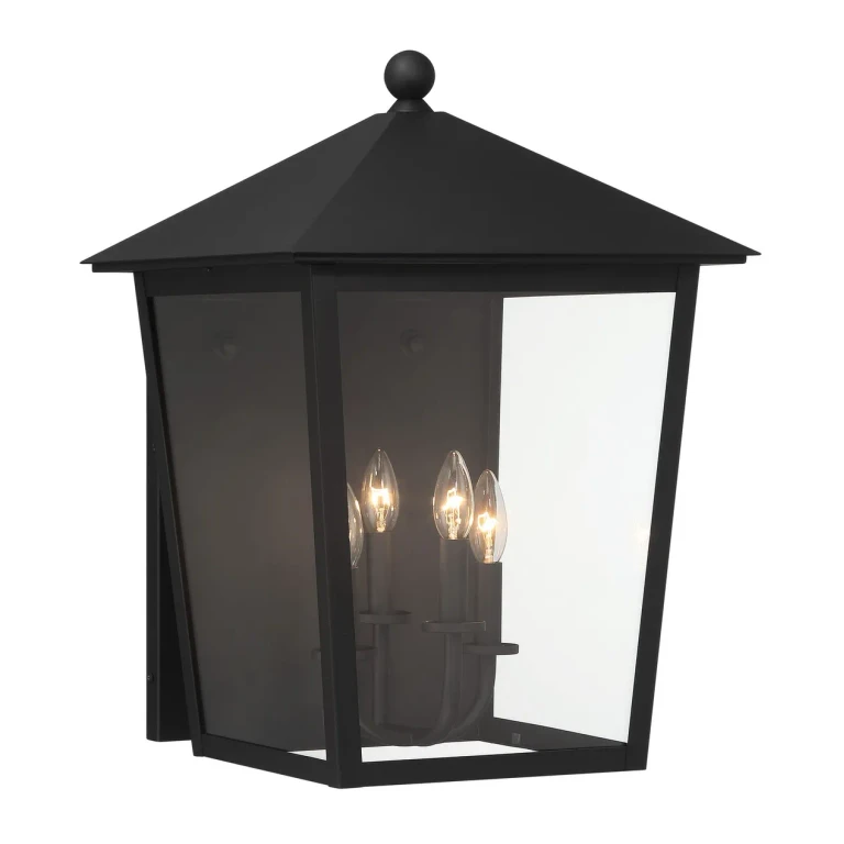 Sand Coal Outdoor Wall Mount from the Noble Hill Collection