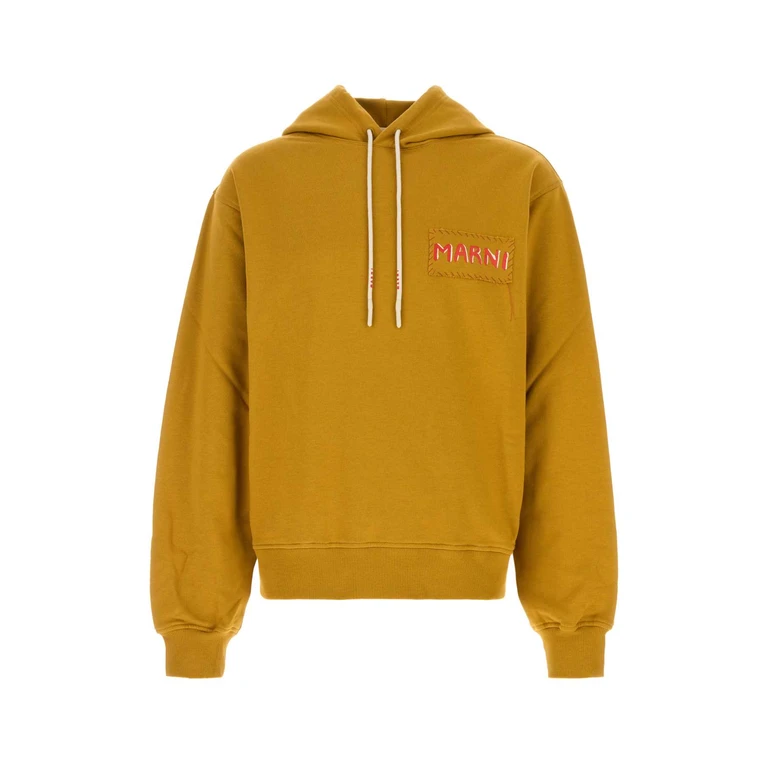 Sweatshirt Men color Ocher (FUMU0137X0UTC27500Y80)