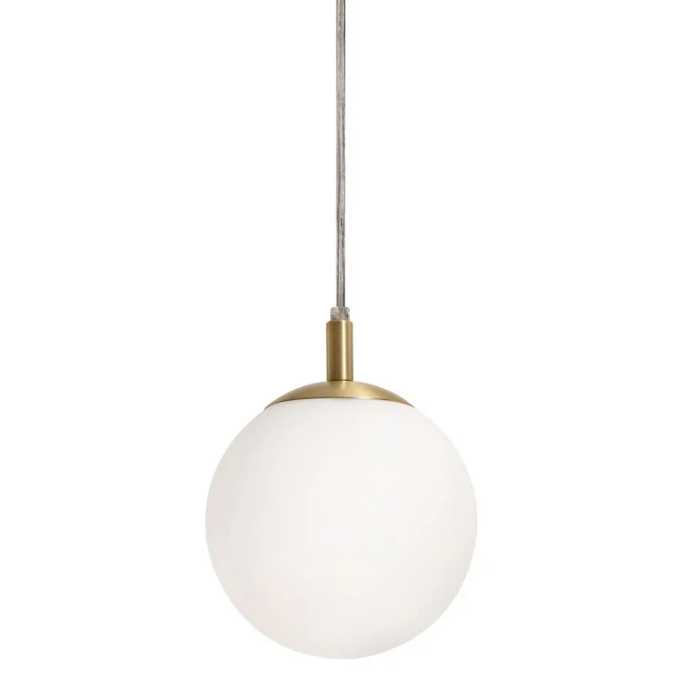 Loretto 1-Light Pendant in Satin Brass