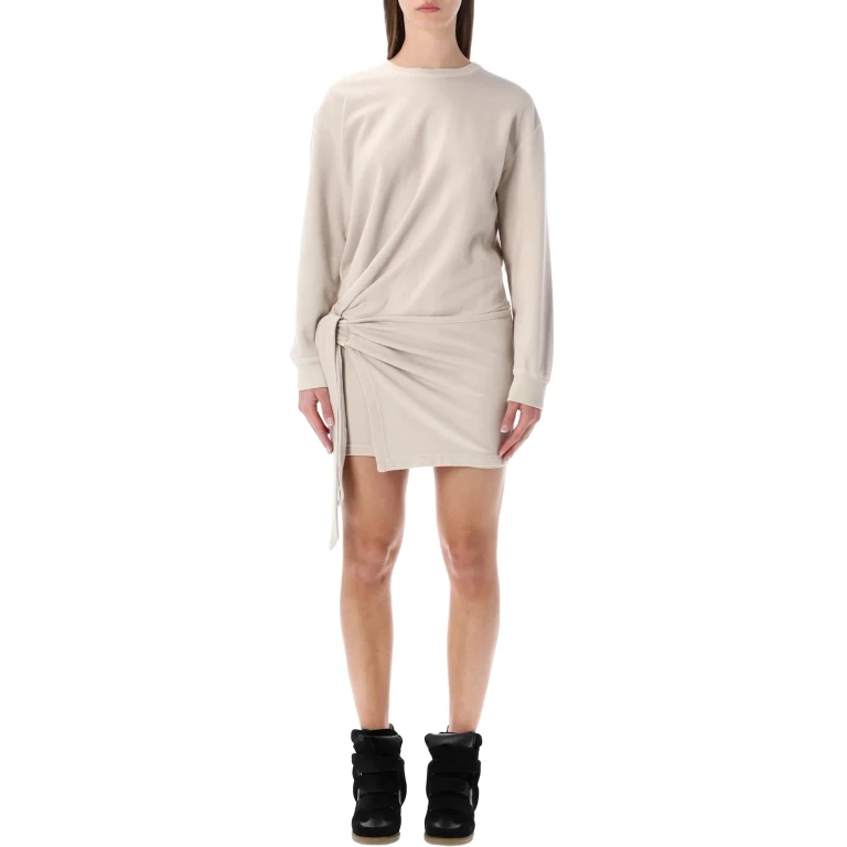 Zae Cotton Mini Sweatshirt Dress (RO1014FAD1M01E90BE)