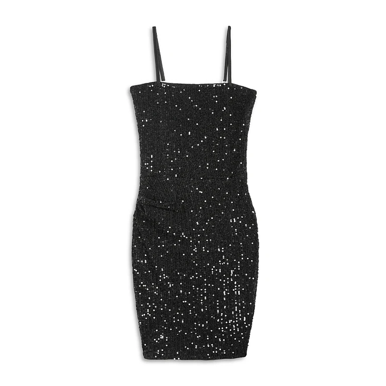 KatieJnyc Girls' Maddy Sequin Dress - Big Kid