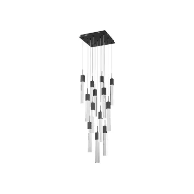 The Original Glacier Avenue 13-Light Pendant in Black