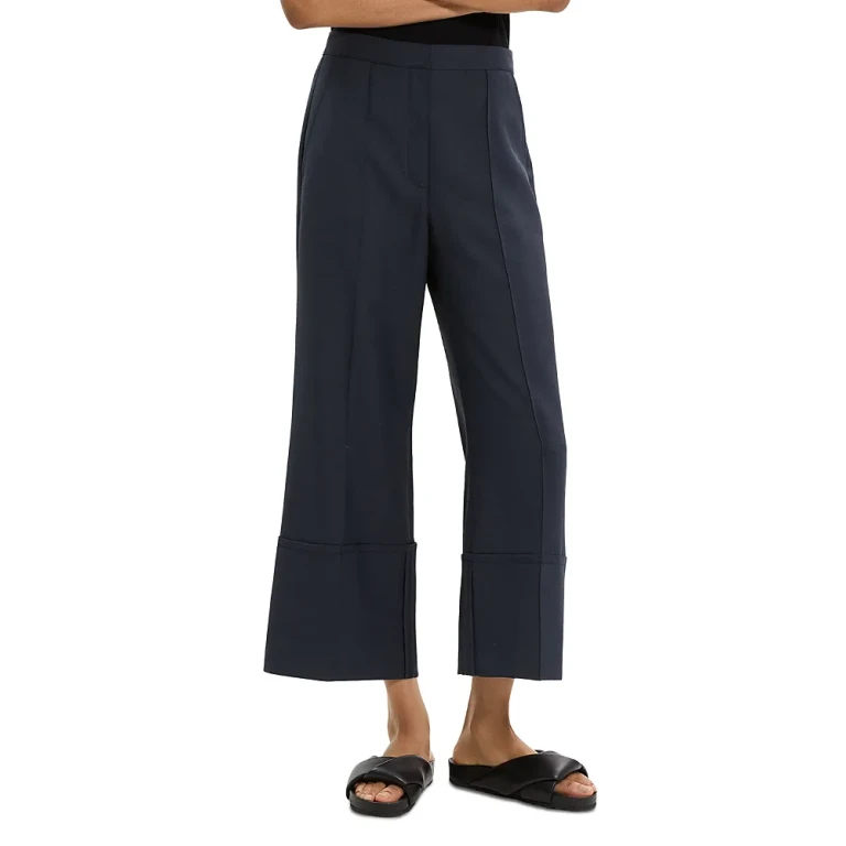 Theory Cuffed Cropped Pants