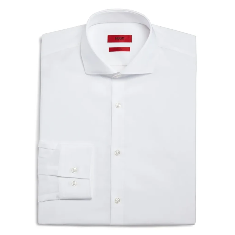 Hugo Jason Slim Fit Long Sleeve Cotton Dress Shirt