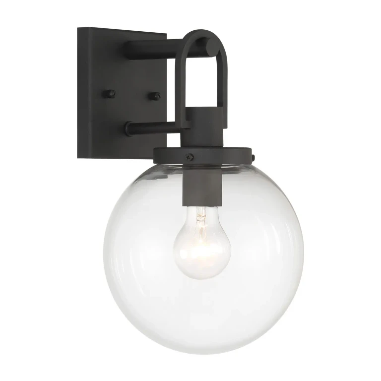 Sand Coal One Light Outdoor Wall Mount from the Wenston Collection