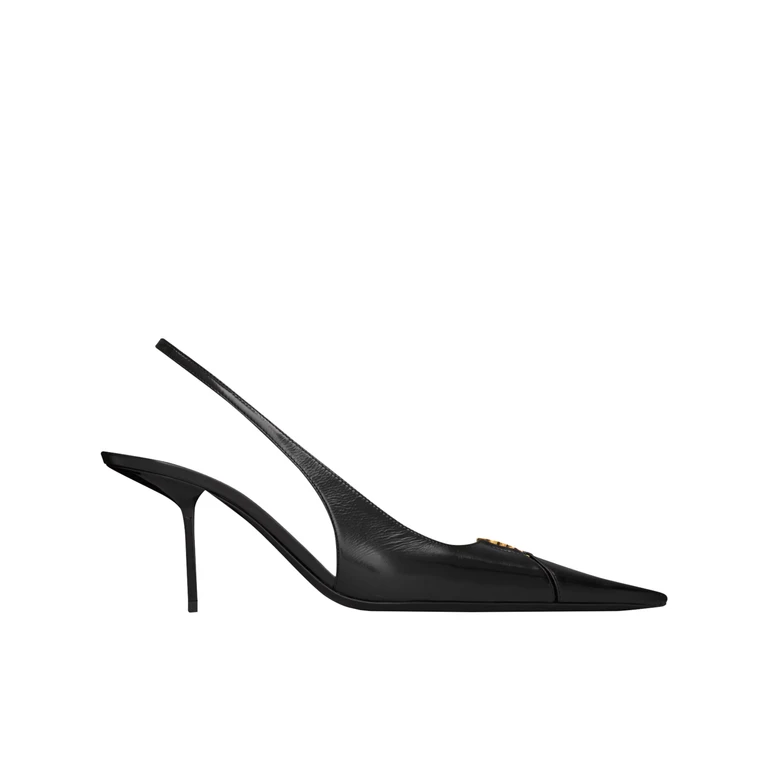 Saint Laurent Décolleté Babylone Black Calzature - Women