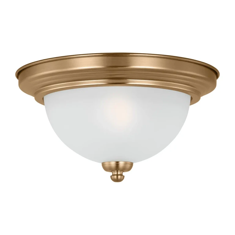 Geary Ceiling Light in Satin Brass