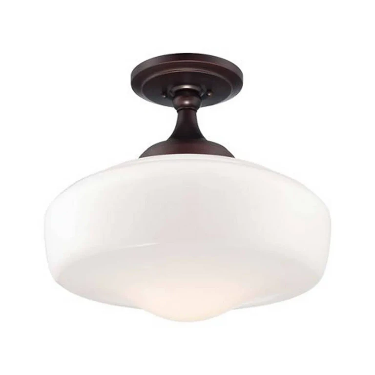 17" Ceiling Light in Brushed Bronze