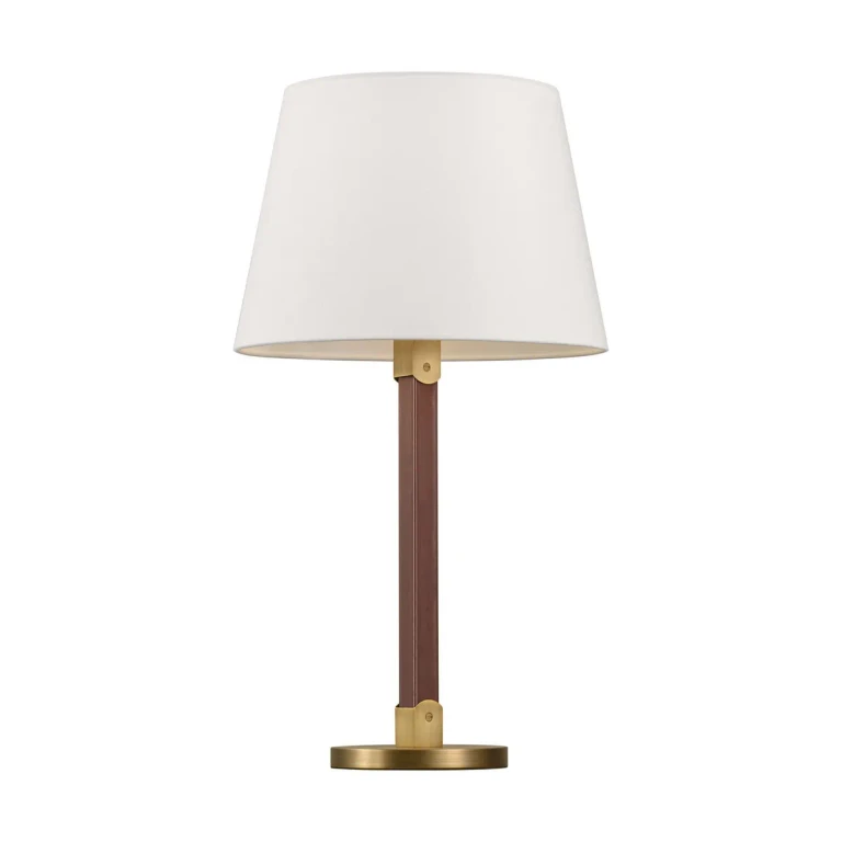 Time Worn Brass Table Lamp from the Grayson Collection