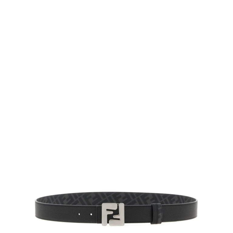 Fendi squared Ff Reversible Belt