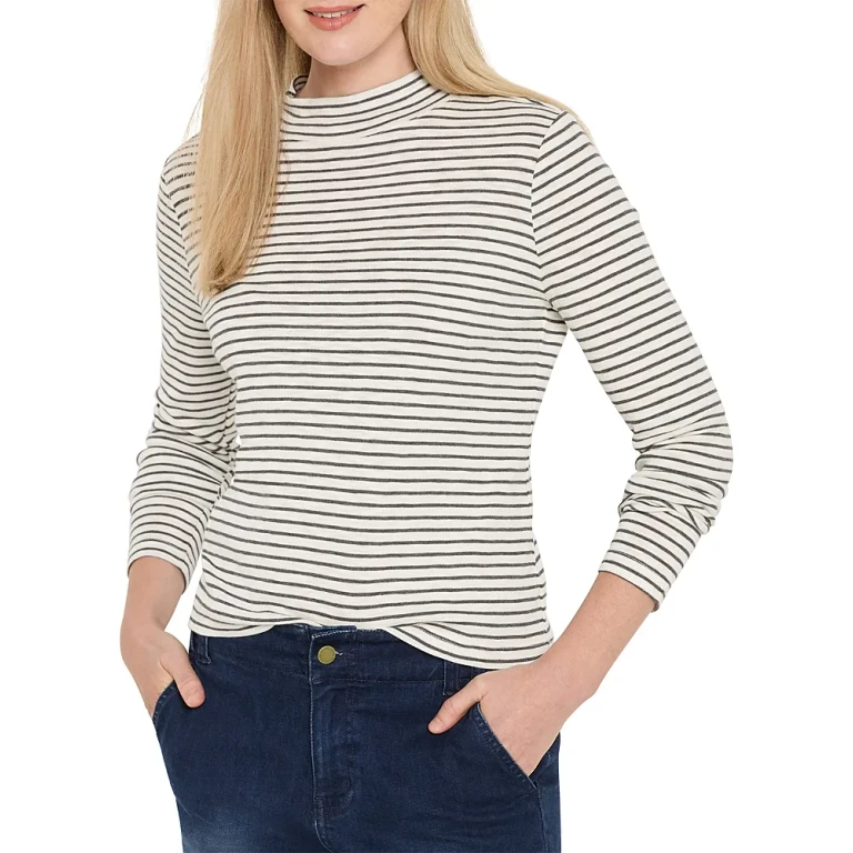 Mock Neck Top