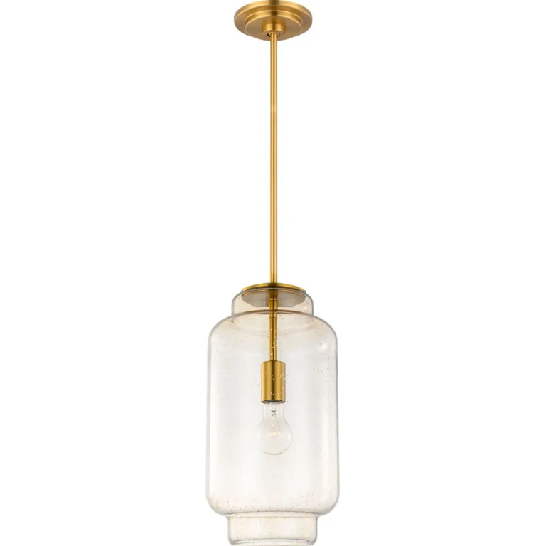 Burnished Brass Burnished Brass Pendant from the Nodier Collection