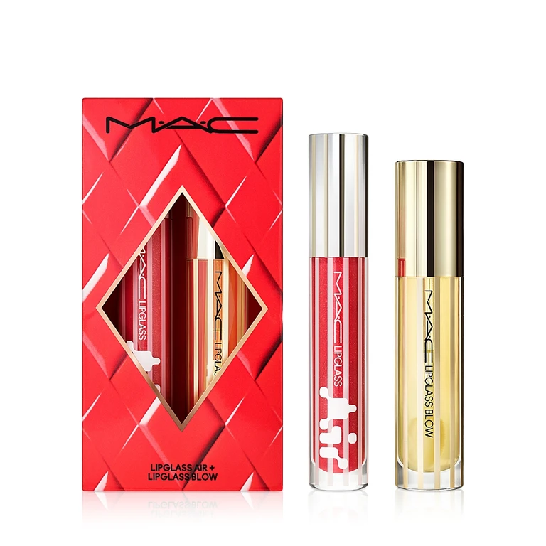 MAC Blowing Air Kisses Glossy Lip Duo