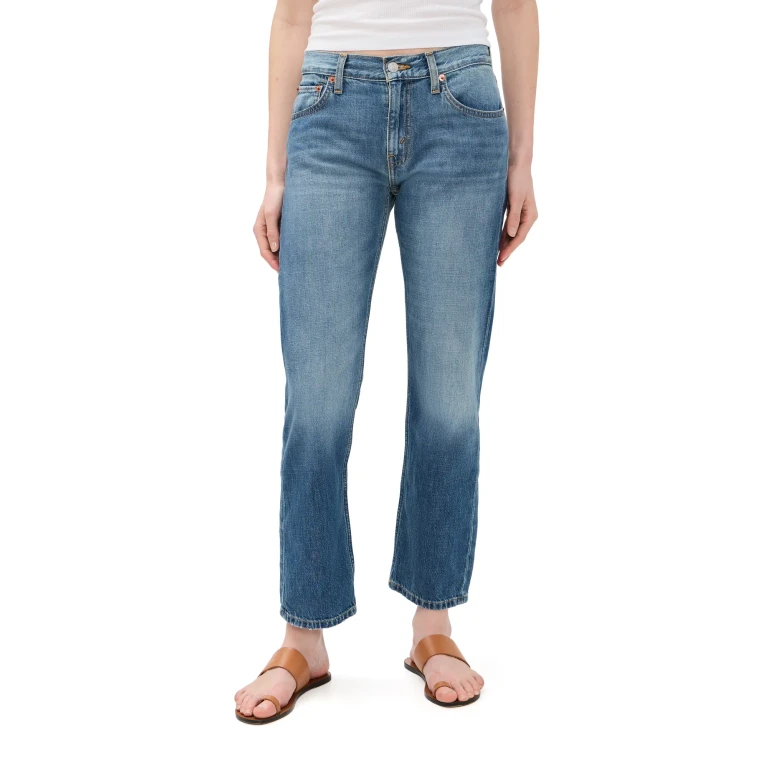 RE/DONE Blondie Crop Jeans Mendocino Indigo 29