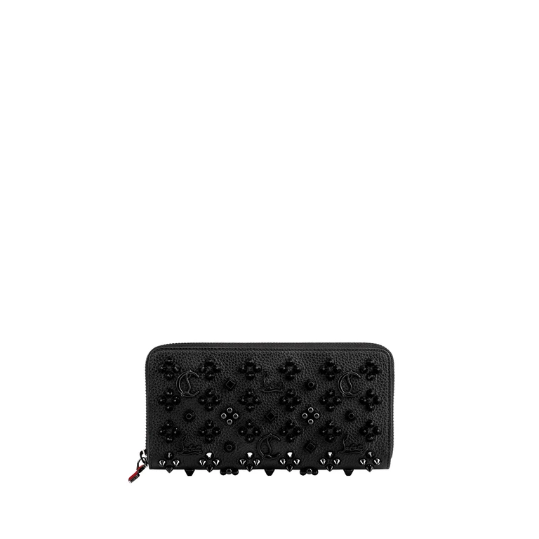 Louboutin Wallets Black Calf Leather - Women