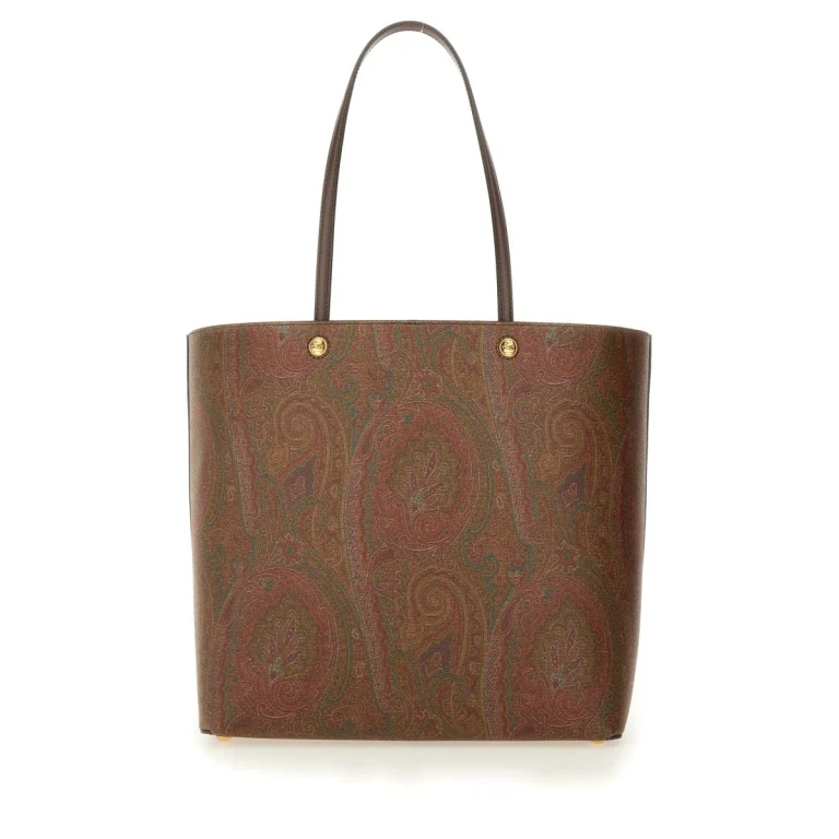 Etro Paisley Patterned Shopping Bag