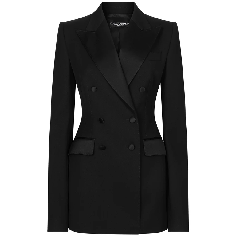 Dolce & Gabbana Giacca Black Blazer - Women