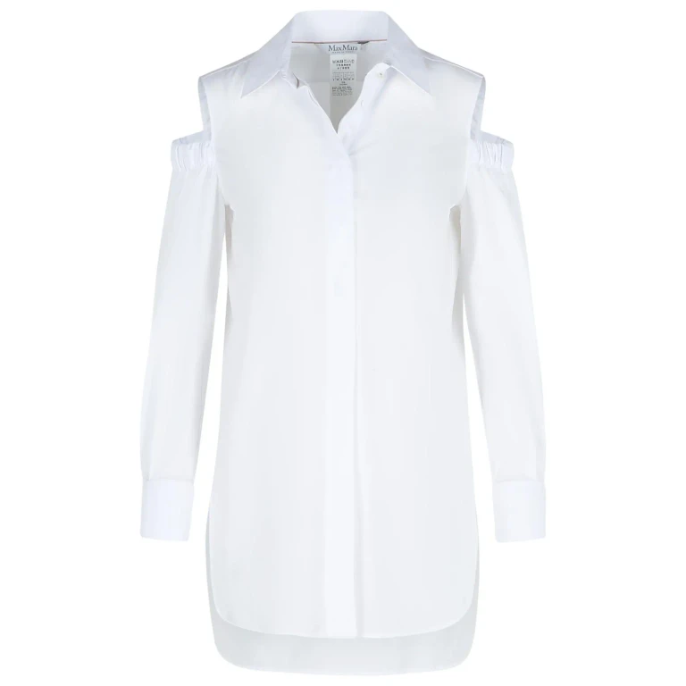 Max Mara ragni White Cotton Shirt